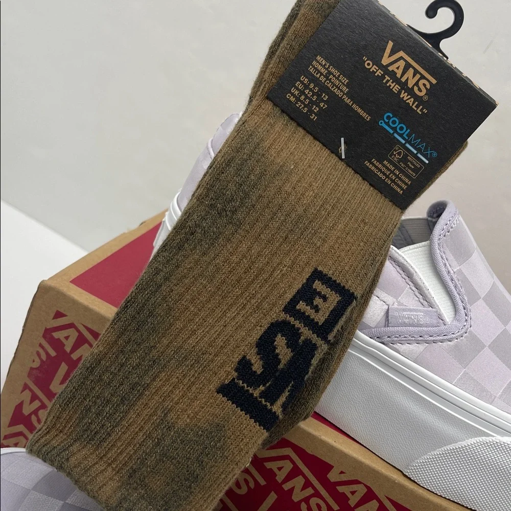 Vans CoolMax technology for comfort.  